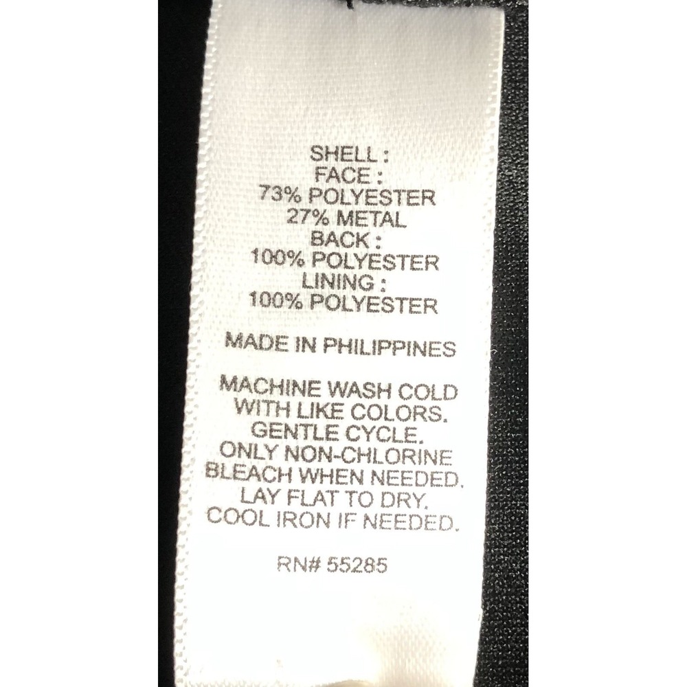 Express Silver Metallic Off‎ Shoulder Crop Top L Sparkle Lurex Party Club Y2K - Picture 9 of 9